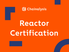 Chainalysis Reactor Certification (CRC)