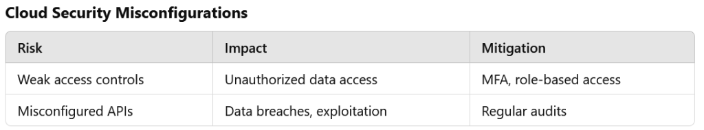 Cloud Security Misconfigurations